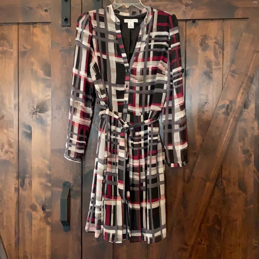 Plaid Liz Claiborne dress